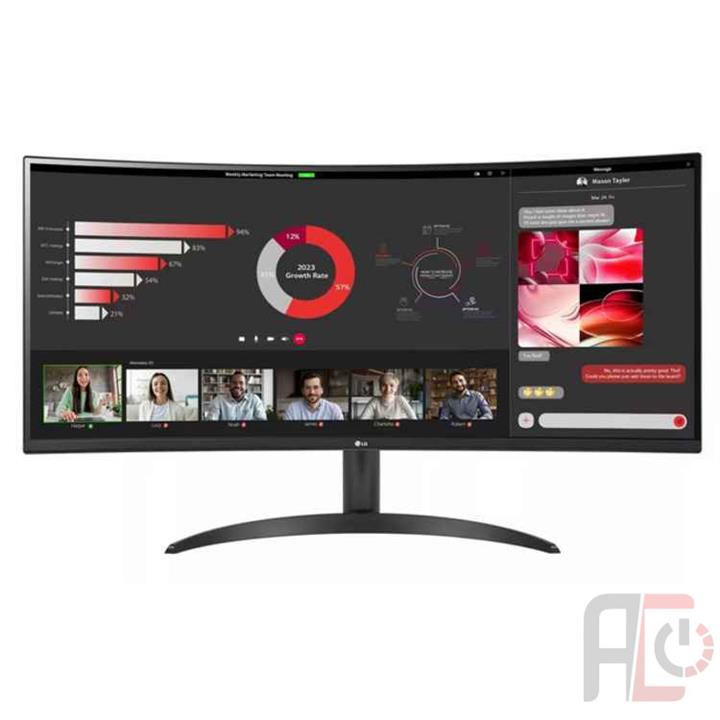 مانیتور LG UltraWide 34WR50QC-B VA Curved